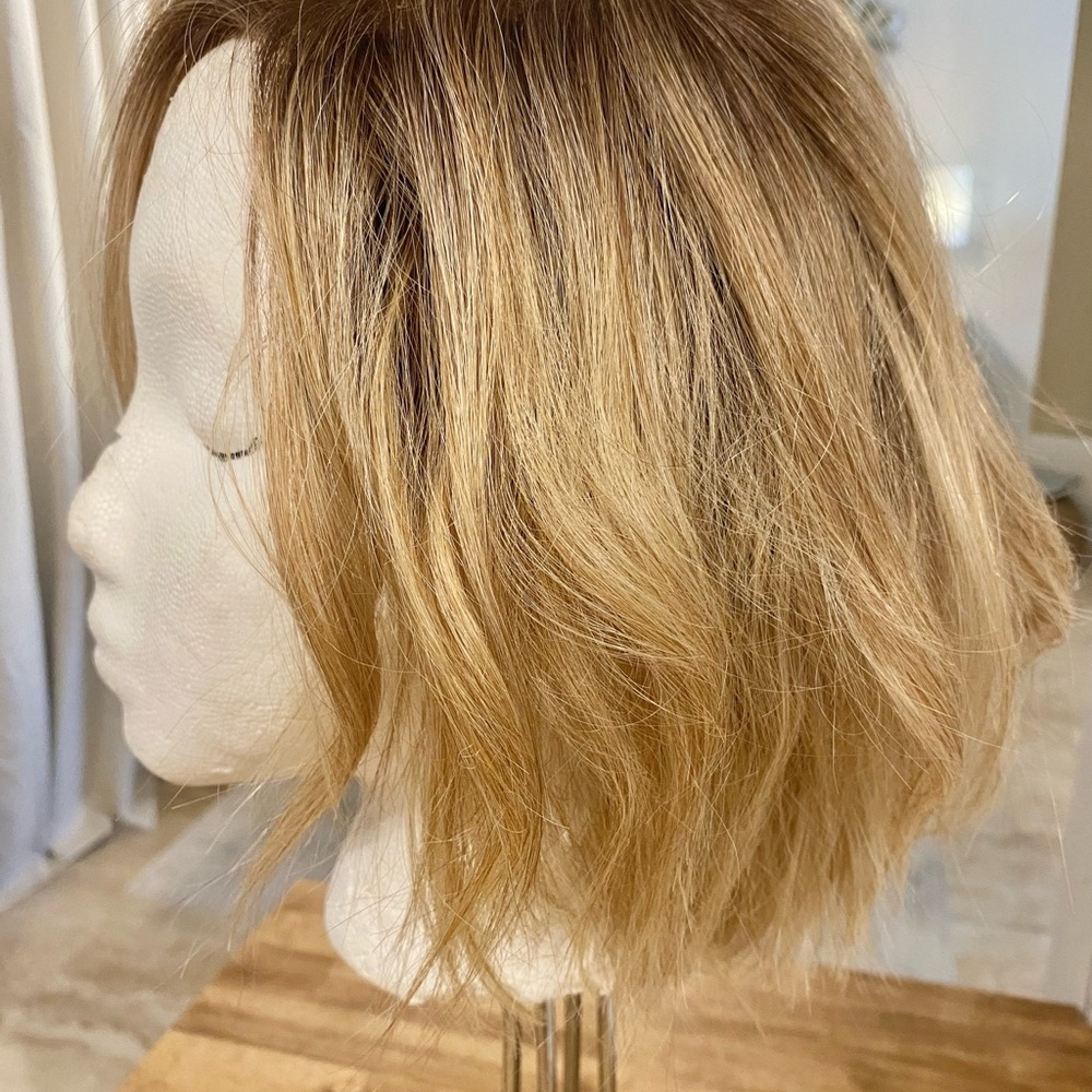 Belle Tress Synthetic Heat Friendly short layered bob wig